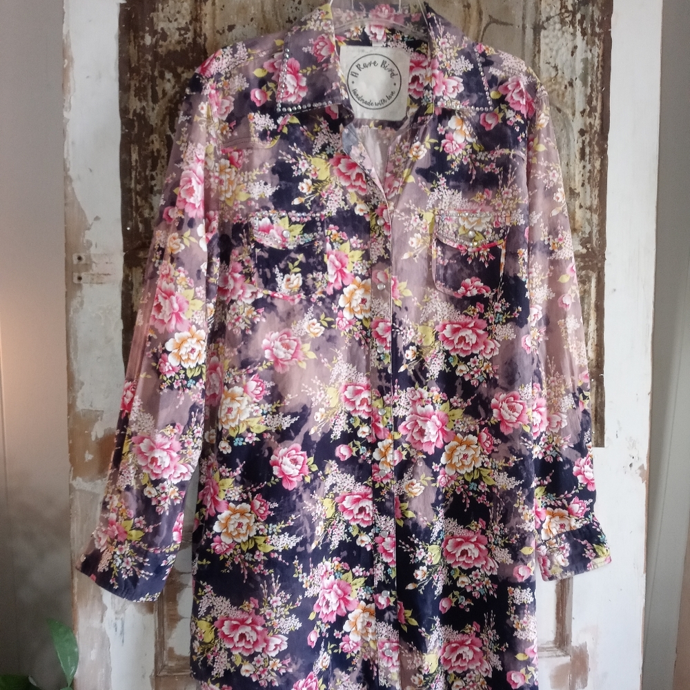 A Rare Bird floral western dress